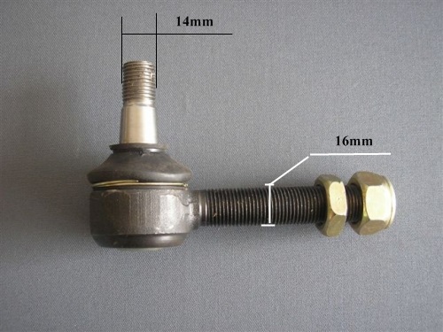 1433-Gömbcsukló Kínai quad felső lengőkar dőlésszög állítós gömbfej 14-es - Image 1