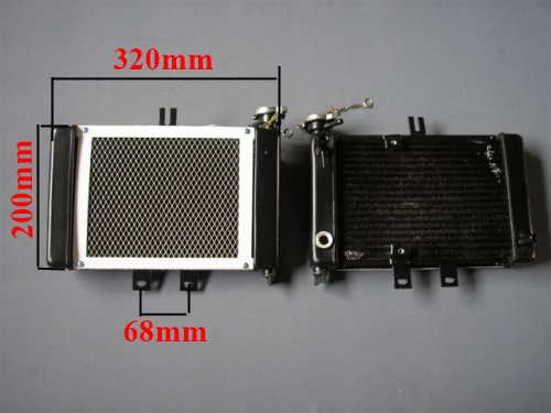 3064-Hűtő 200-250cc kínai quad vízhűtő - Image 1