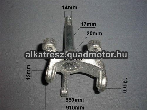 3176-Kerékfelfüggesztés Zongshen tárcsafékes kínai quad kerékfelfüggesztés jobb oldali - Image 1