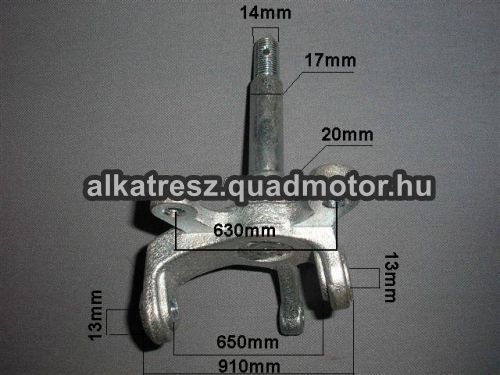 3177-Kerékfelfüggesztés Zongshen tárcsafékes kínai quad kerékfelfüggesztés bal oldali - Image 1