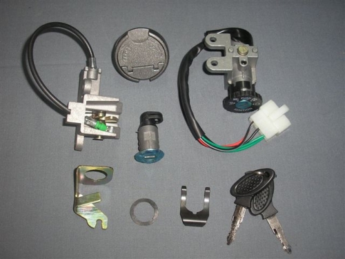 4022-Gyújtáskapcsoló Kínai 50cc 4T robogó gyújtáskapcsoló - Image 1