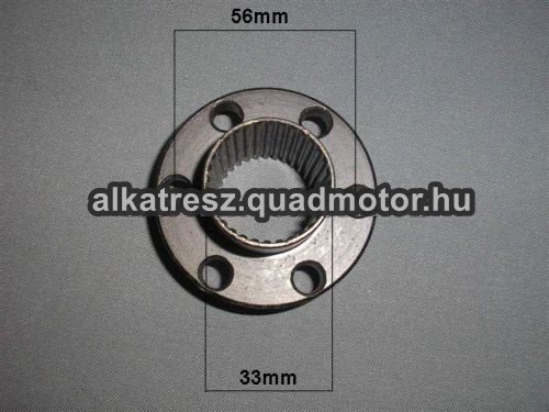 4117-Ricnis agy 200-250cc kínai quad hátsó lánckerék ricnis, bordás agy - Image 1