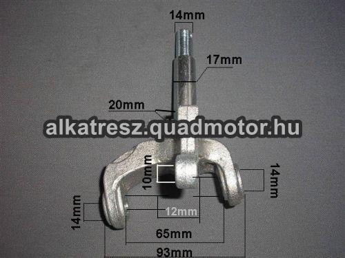 75-Kerékfelfüggesztés Dobfékes kínai quad kerékfelfüggesztés jobb - Image 1
