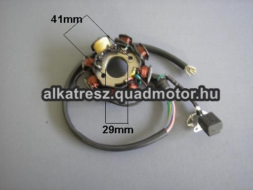 978-Gyújtás állórész Kínai quad / robogó gyújtás állórész 8 tekercses - Image 1