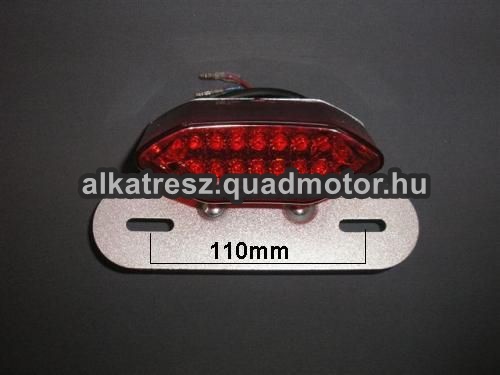 4185-Ledes hátsó lámpa Dirt bike / cross motor ledes hátsó lámpa - Image 1