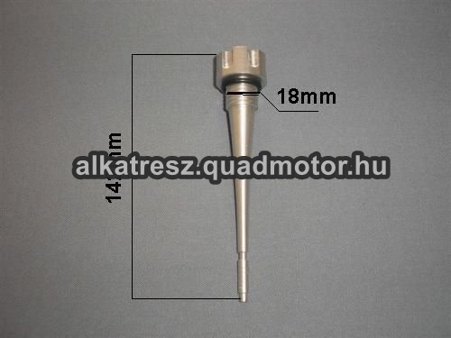 4217-Nívópálca Quad / dirt bike fém nívópálca 150-250cc ezüst - Image 1