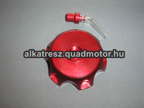 4220-Tanksapka Fém tanksapka quad / dirt bike piros - Image 1