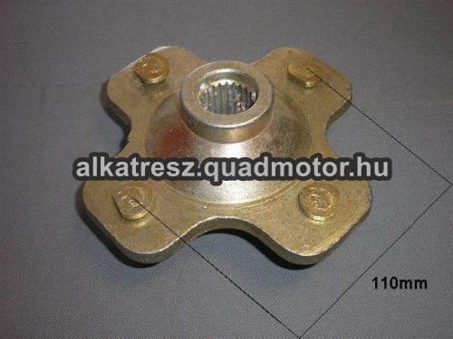 4368-Hátsó kerékagy Quad hátsó kerékagy, bordás agy - Image 1