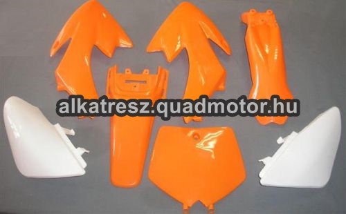 4337-Dirt Bike burkolat szett Dirt Bike burkolat szett KXD 607 narancs - Image 1