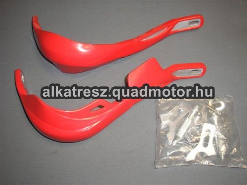 4405-Kézvédő piros Quad / dirt bike fémbetétes kézvédő piros - Image 1