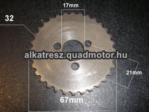 4654-Vezérmű fogaskerék 110-125ccm dirt bike vezérmű fogaskerék - Image 1