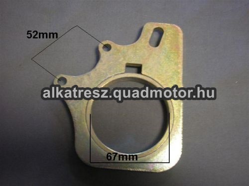 4694-Hátsó tengelyház fék konzol Quad hátsó tengelyház fék konzol - Image 1