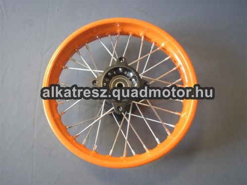 5019-Hátsó felni Dirt bike hátsó felni 12-es narancs - Image 1